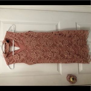 Pink formal/casual dress